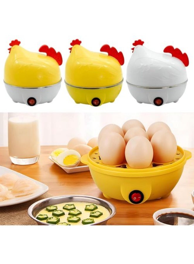 جهاز كهربائي لسلق البيض 2.72E+12 أبيض/أصفر , جهاز طهي البيض بالبخار  , جهاز كهربائي لسلق البيض - Image 3